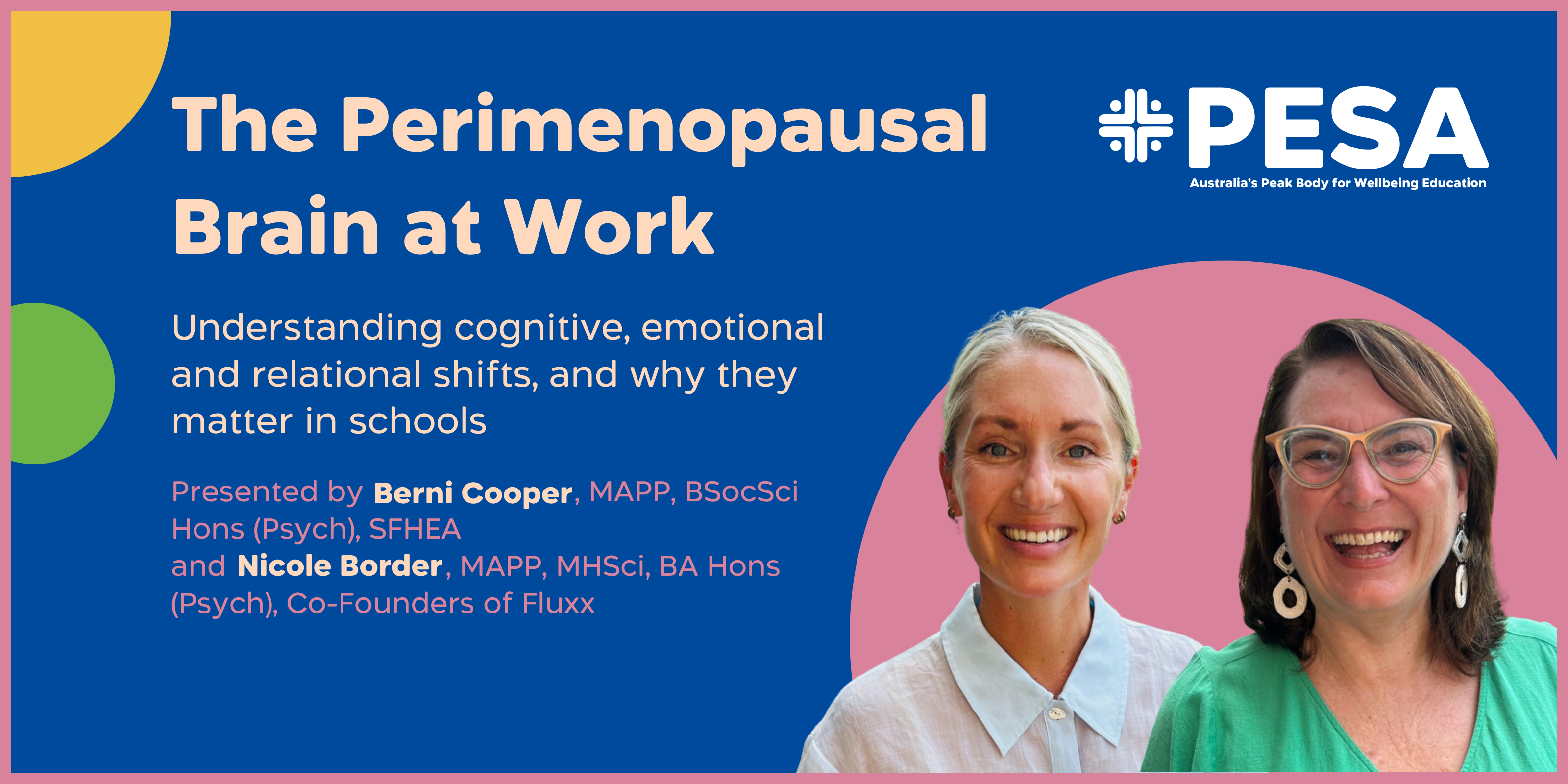 The Perimenopausal Brain at Work